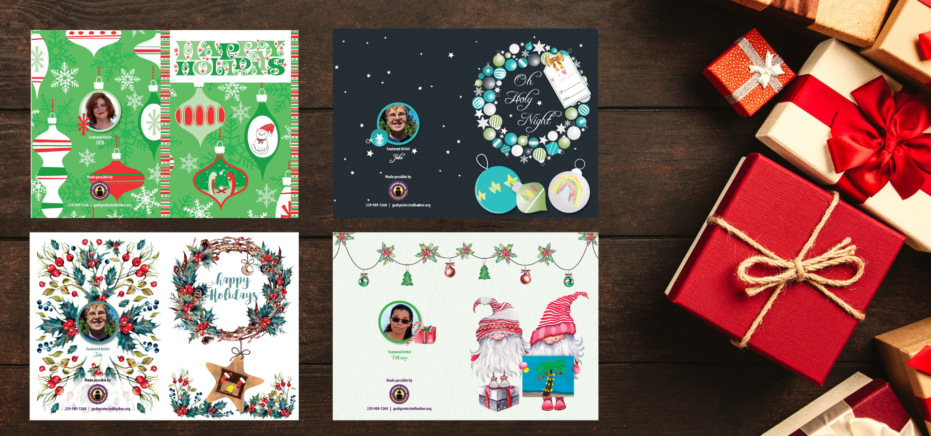 Image of holiday cards.